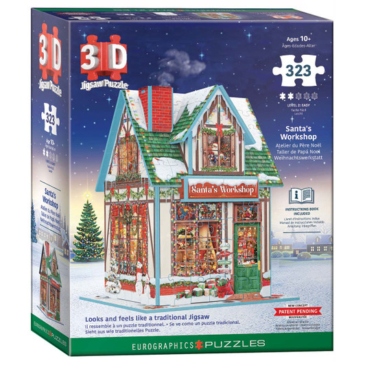Eurographics Santa's Workshop 3D Jigsaw Puzzle