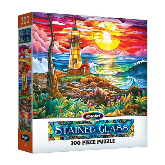 Rose Art Stained Glass Summer Waves Jigsaw Puzzle Rose Art Stained Glass Summer Waves Jigsaw Puzzle