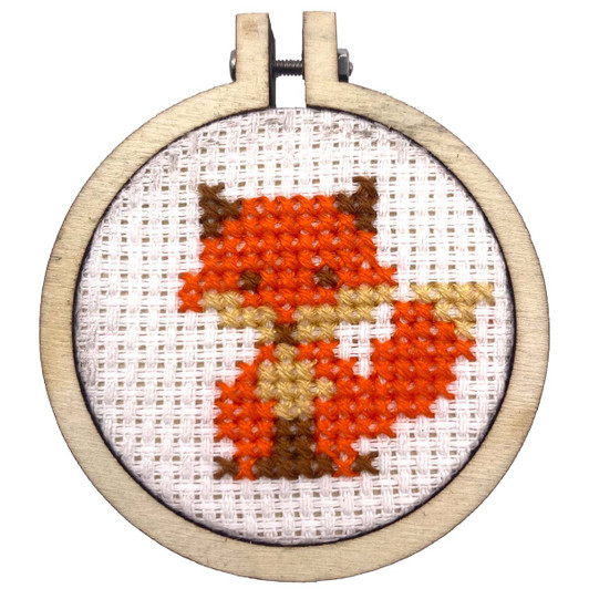 The Crafty Kit Company For Fox Sake! Mini Matchbox Counted Cross-Stitch Kit The Crafty Kit Company For Fox Sake! Mini Matchbox Counted Cross-Stitch Kit