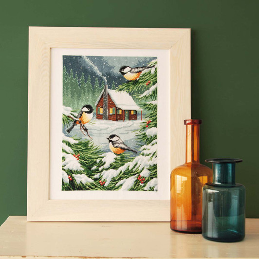 Vervaco Winter Scene Counted Cross-Stitch Kit