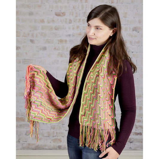 Willow Yarns Diagonal Drift Scarf Free Download Willow Yarns Diagonal Drift Scarf Free Download