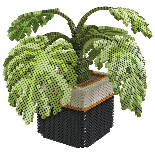 Perler Beads Monstera Plant 3D Beading Kit