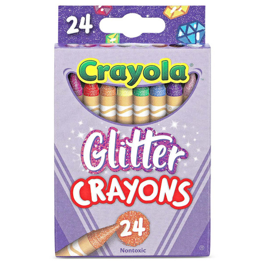 Crayola 24 ct. Glitter Crayons Artist Tool