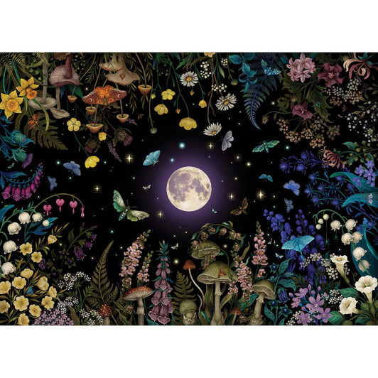 Cobble Hill Night Garden Jigsaw Puzzle