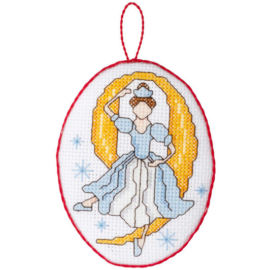 Bucilla Twelve Days of Christmas Ornaments Counted Cross-Stitch Kit