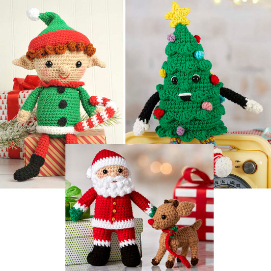 Herrschners Ami of the Month-Christmas Collection Crochet Kit