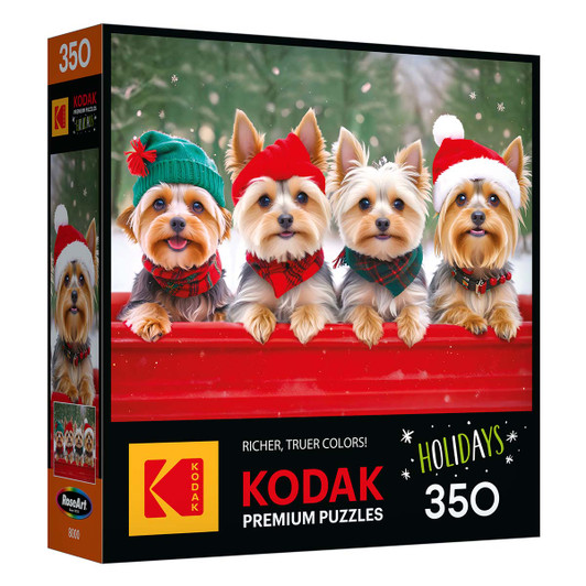 LaFayette Puzzle Factory Yorkie Holidays Jigsaw Puzzle