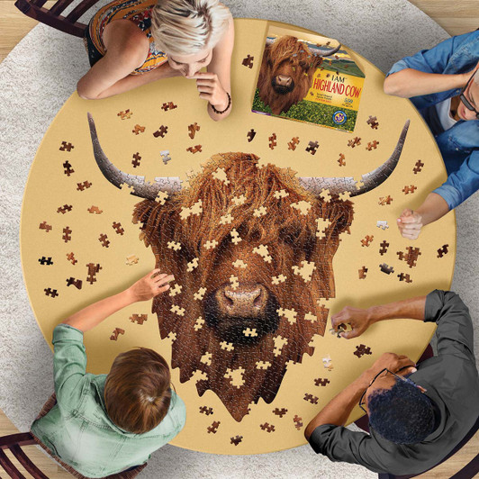 Madd Capp I Am Highland Cow Jigsaw Puzzle