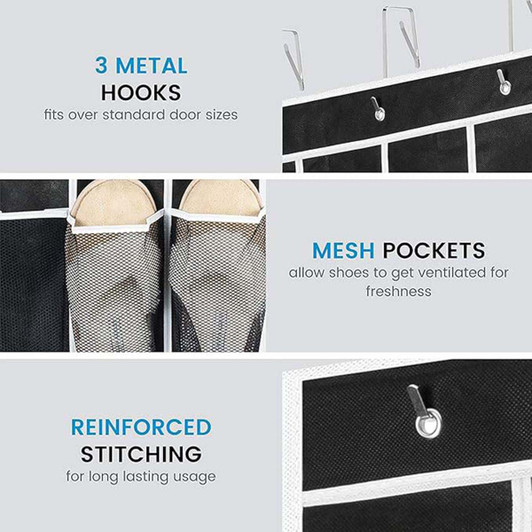 Over the Door Shoe Organizer