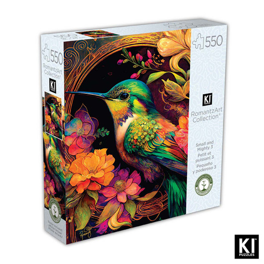 Karmin International Small & Mighty II Hummingbird Jigsaw Puzzle