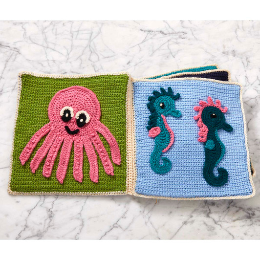 Herrschners Under the Sea Book Crochet Kit