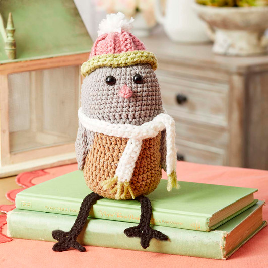 Herrschners Chilly Chirper Crochet Kit
