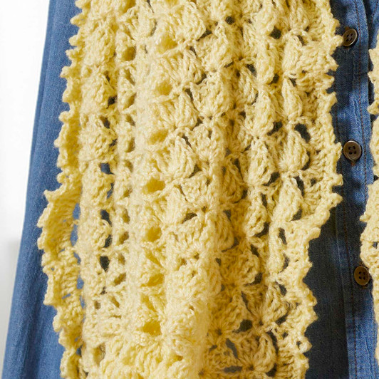 Herrschners Lucent Lace Shawl Crochet Kit