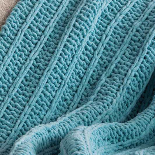 Bernat Slip Stitch Blanket Knit Kit
