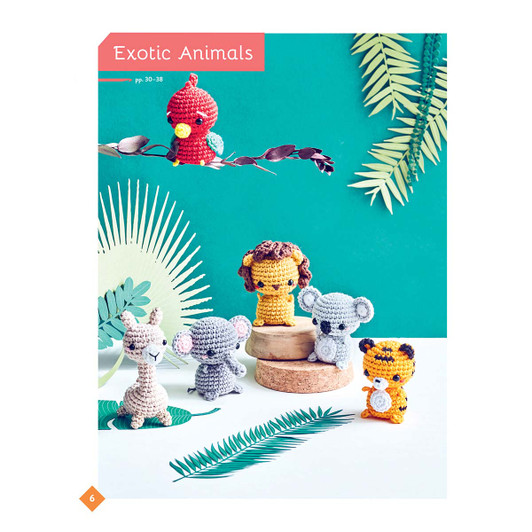 Adorable Mini Animals to Crochet Crochet Book
