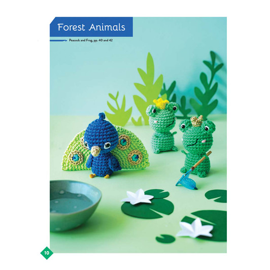 More Adorable Mini Animals to Crochet Crochet Book