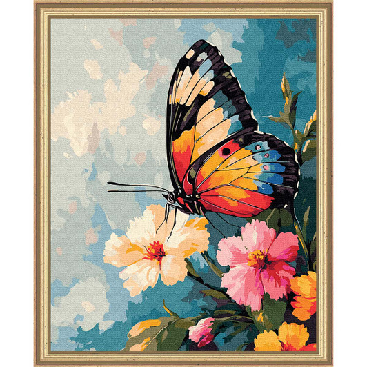 Adbrain Butterfly Bliss Paint by Number Kit