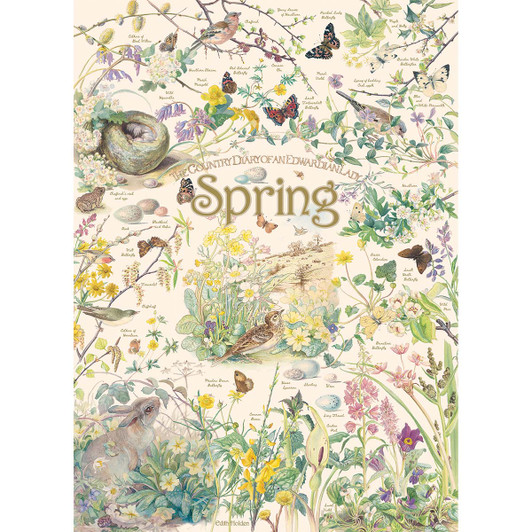 Cobble Hill Country Diary Spring Jigsaw Puzzle