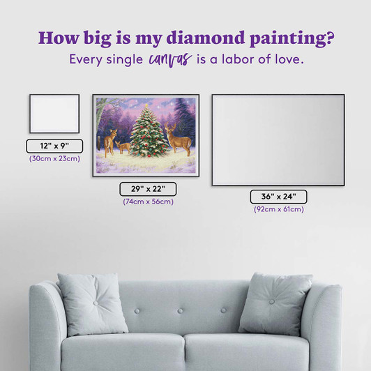 Diamond Art Club Christmas Deer Diamond Painting