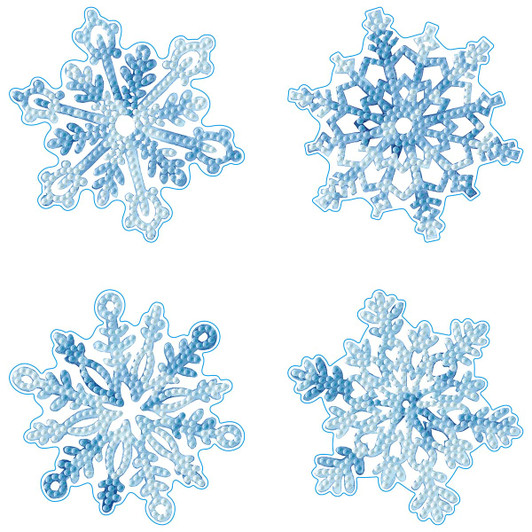 Diamond Dotz Snowflake Coasters Diamond Painting