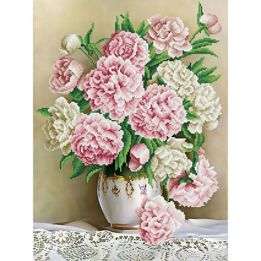 Diamond Dotz Carnation Bouquet Diamond Painting
