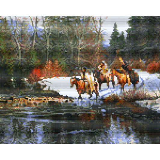 PixelHobby Indian Winter Mosaic Art Kit