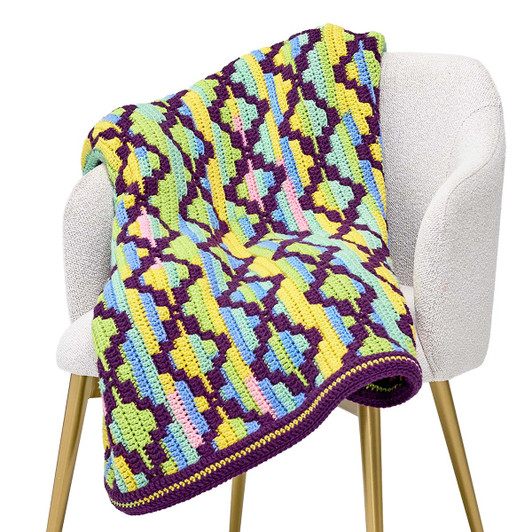 Premier Glow Mode Throw Crochet Kit