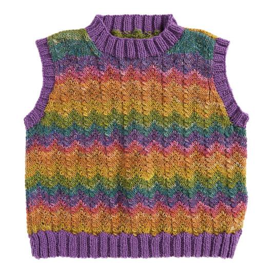 Red Heart Ziggy Vest Knit Kit