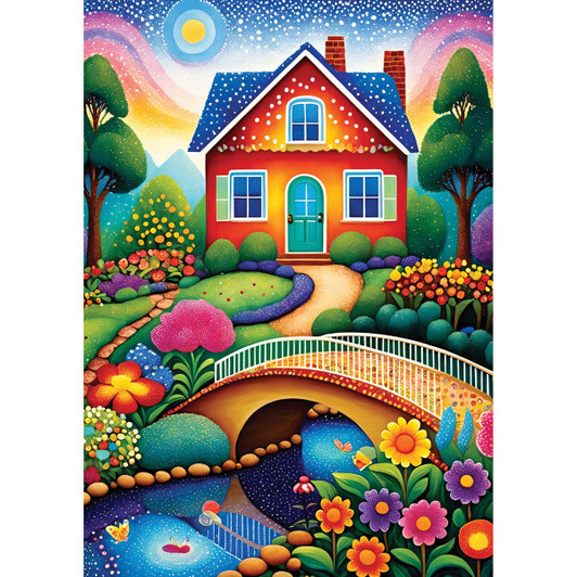 Enjoy House of Colors Jigsaw Puzzle