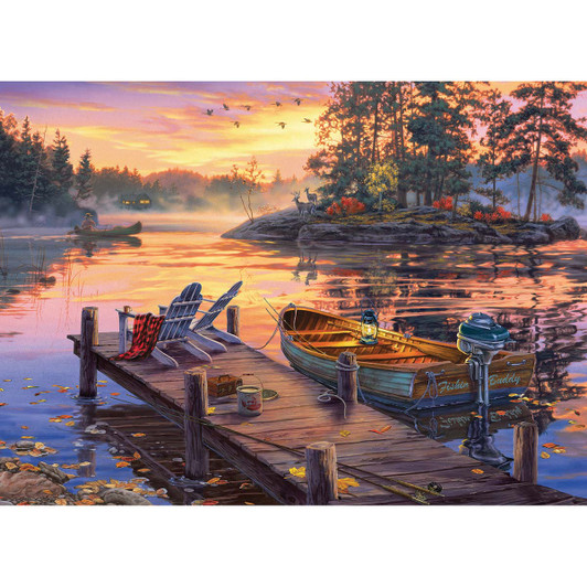 Cobble Hill Morning Paradise Jigsaw Puzzle