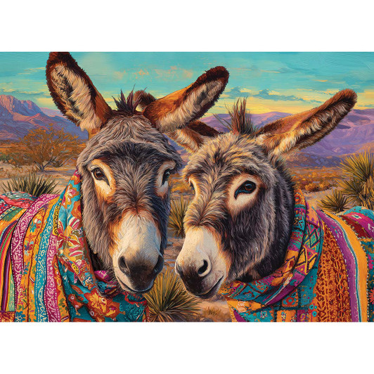 Cobble Hill Dos Burros Jigsaw Puzzle