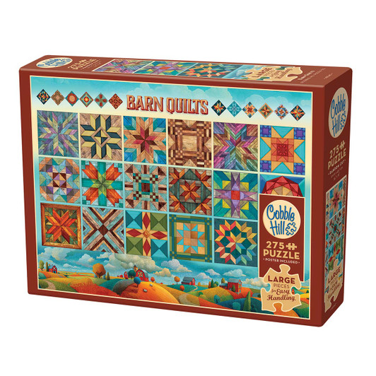 Cobble Hill Barn Quilts Jigsaw Puzzle