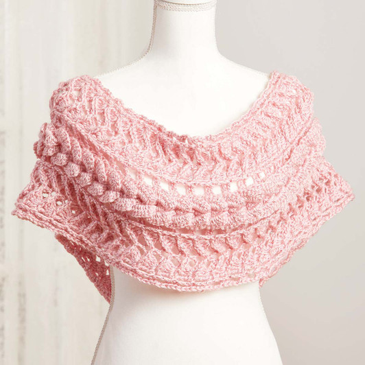 Herrschners Glitz & Grace Cowl Crochet Kit