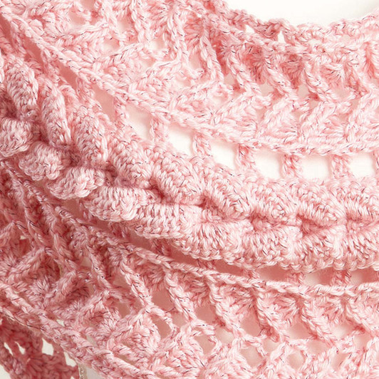 Herrschners Glitz & Grace Cowl Crochet Kit