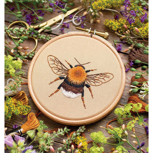 Paint with Thread in the Garden: A Step-by-Step Guide to Embroidery Through the Seasons Book