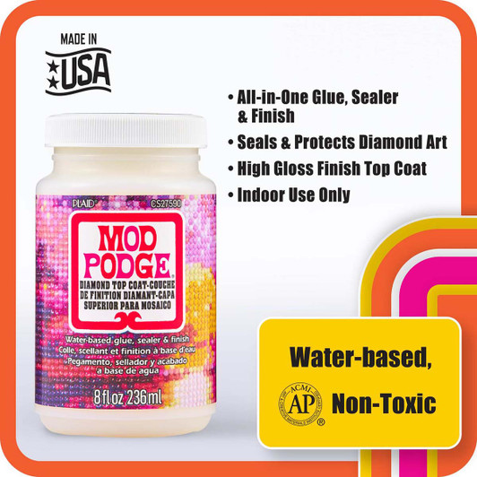 Mod Podge Diamond Top Coat Sealer