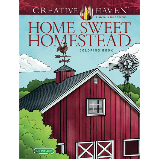 Dover Home Sweet Homestead Coloring Book