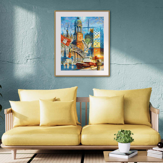 Schipper Hamburg, My Pearl Paint by Number Kit