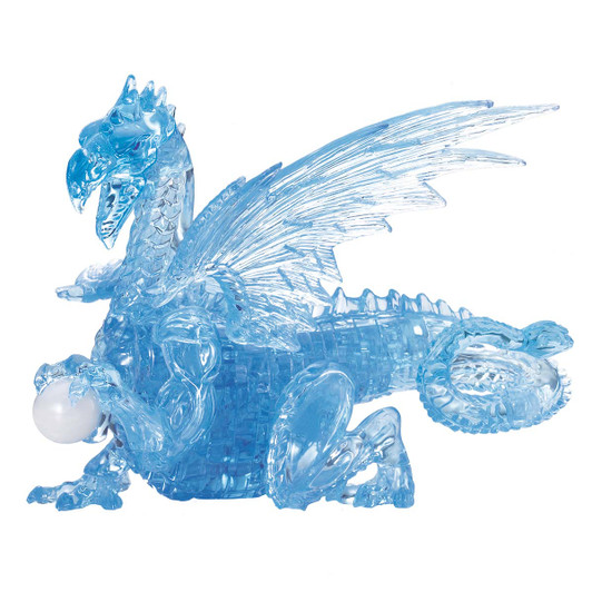 BePuzzled Blue Dragon Crystal 3D Puzzle