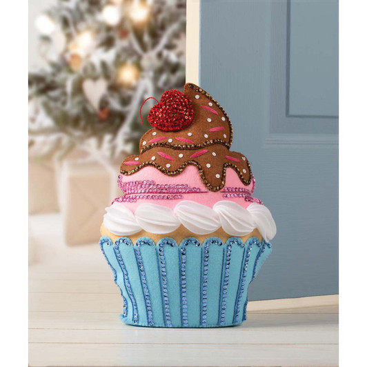 Bucilla Sweet Treat Door Stop Felt & Sequin Kit