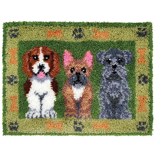 Herrschners Dog Life Latch Hook Kit