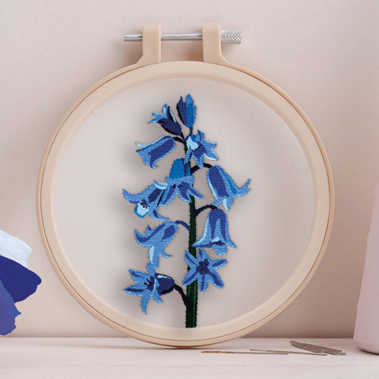 Bluebell Stamped Embroidery Kit