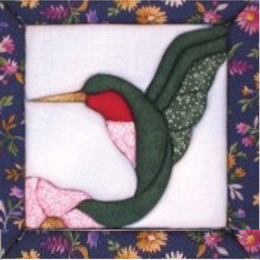 Quilt Magic Mini Hummingbird No-Sew Quilt Kit