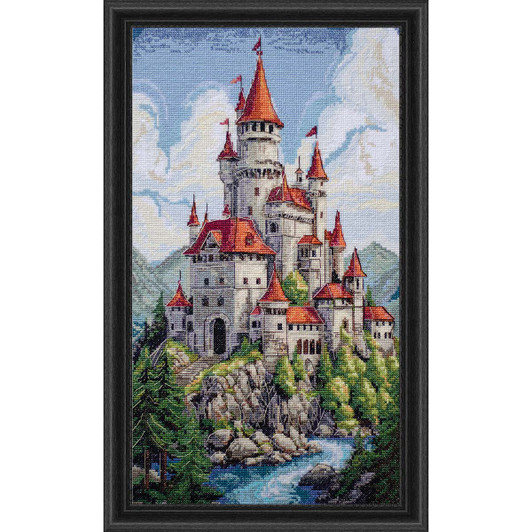 Abris Art Among the Clouds Kit & Frame Counted Cross-Stitch