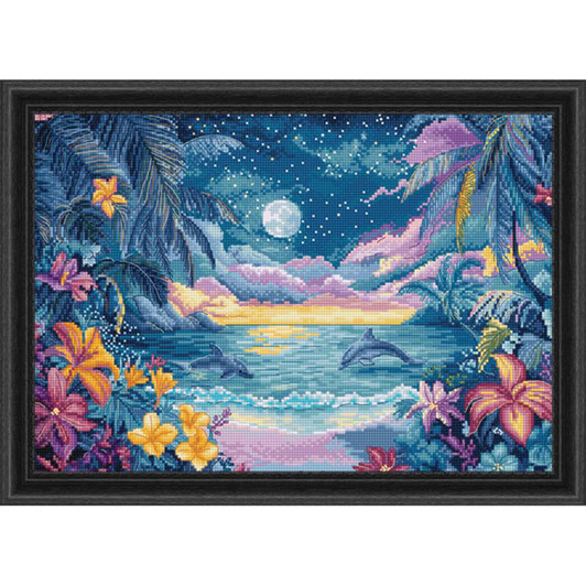 Letistitch Blue Mirage Counted Cross-Stitch Kit