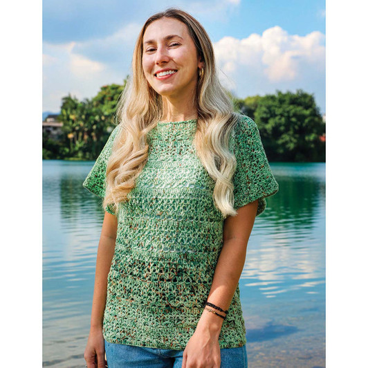 Circulo Willow Blouse Crochet Kit