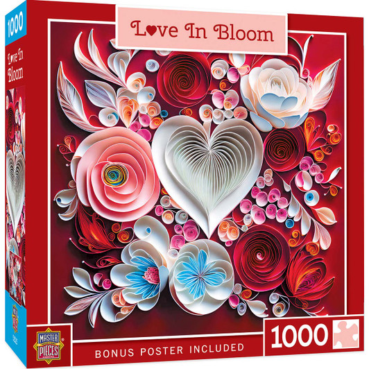 Masterpieces Puzzle Co Love in Bloom Jigsaw Puzzle