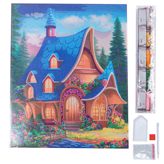 Craft Buddy Forest House Diamond Painting