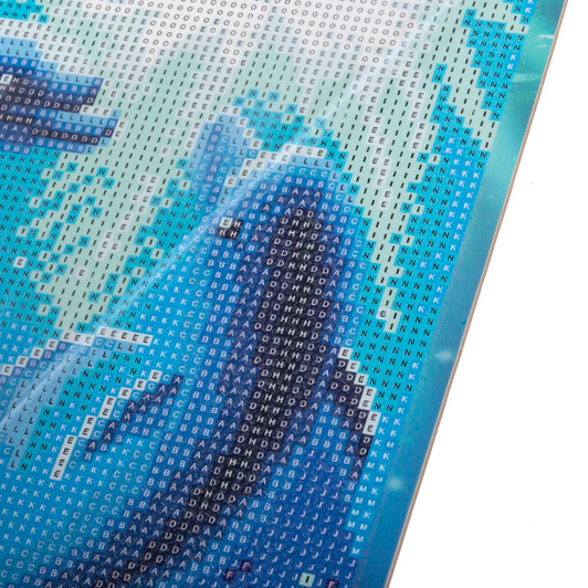 Craft Buddy Dolphin Dance Framed Diamond Painting