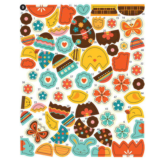 Brain Games Easter Sticker by Number